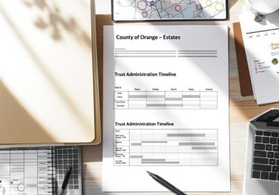 Planning a Smooth Trust Administration Timeline for Orange County, California Estates