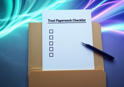 Streamline Your Trust With A Comprehensive Trust Paperwork Checklist