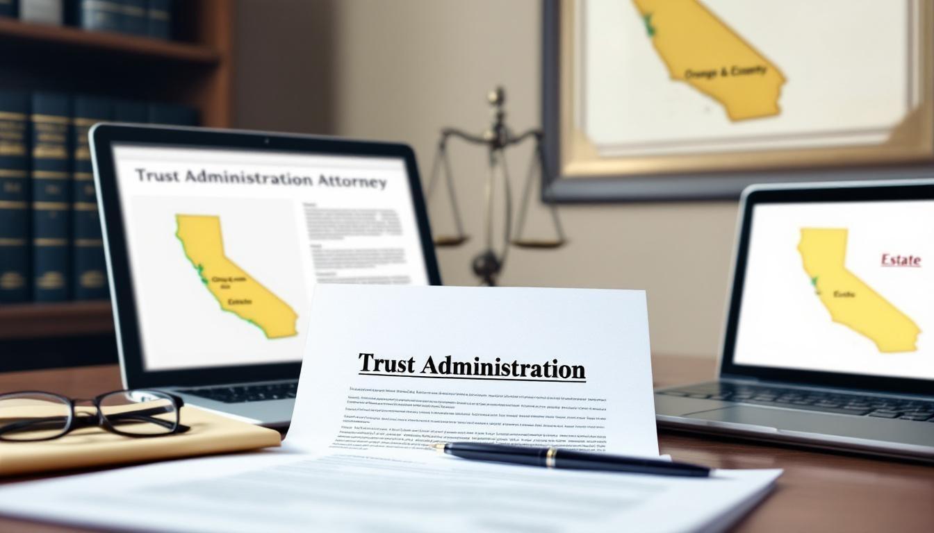 Trust Administration Attorney in Orange County, California: Local Expertise for Your Estate