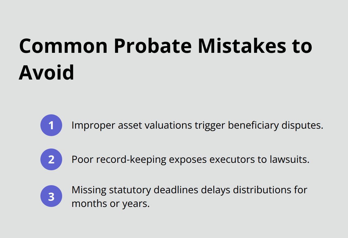 Three common probate mistakes that cause costly delays in California probate
